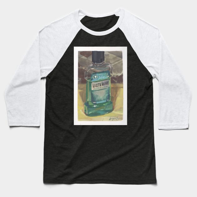 Listerine Baseball T-Shirt by TheMainloop